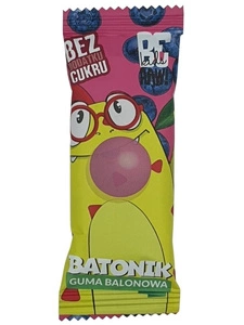 Purella batonik kids zdrowa przekąska naturalna o smaku guma balonowa 25g