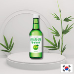 Soju jabłkowe koreański napój alkoholowy destylowany z ryżu Somaek można pić z piwem 12% 350ml