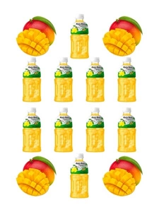 10 x mogu napój mango nata de coco z kawałkami galaretki kokosowej o smaku mango 320ml