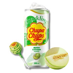 Chupa Chups napój gazowany koreański o smaku melon & cream 250ml