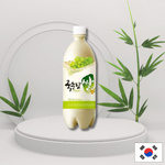 Wino na ryżu koreańskie makgeolli o smaku winogron słodkie mleczne 3% 750ml