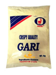 Mąka z tapioki maniok gari Ghana bezglutenowa wege Cassava afrykańska 1kg