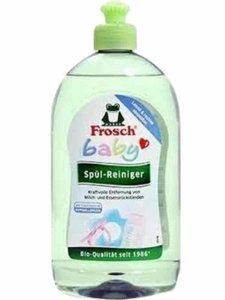 Płyn frosch do mycia butelek i naczyń dziecięcych hypoalergiczny bio usuwa osady zapachy niemiecki 500ml