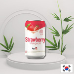 Wino na ryżu koreańskie makgeolli o smaku truskawki w puszce 4% 350ml