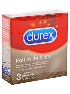 Durex prezerwatywy super ultracienkie kondomy z lubrykantem lateksowe 3szt