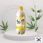 Wino na ryżu koreańskie makgeolli o smaku bananowym słodkie mleczne brunatne 4% 750ml