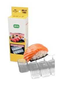 Foremka do nigiri do ryżu sushi wyciskarka wytłaczanie 5x nigiri maker plastikowa 6x3,5x4 cm