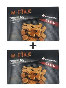 Mononegro podpałka kostka 2x64 produkt naturalny