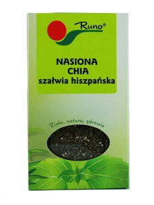 Zioła nasiona chia błonnik runo 100g