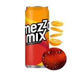 Mezzo Mix niemiecki napój coca cola z pomarańczą i kofeiną bezalkoholowy 330ml