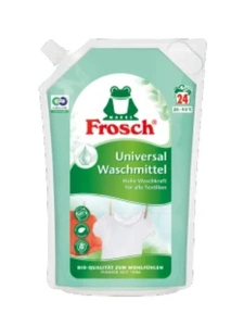 Frosch żel do prania uniwersalny do wszytskich kolorów wegański bio temperatura 20-95 st 24 prania 1,8l