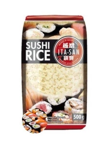 Ryż do sushi rice kleisty biały okrągłe małe ziarno ita san 500g