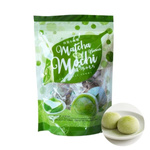 Mochi japońskie ciastka ryżowe o smaku matcha green tea  120g