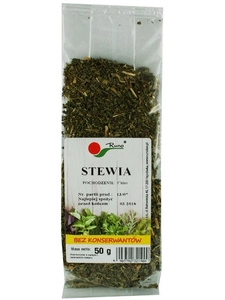 Zioła stewia obniża ciśnienie krwi zamiennik cukru runo ziele liść 50g