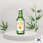 Soju yuzu koreański napój alkoholowy destylowany z ryżu Somaek można pić z piwem 12% 350ml
