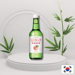 Soju brzoskwiniowe koreański napój alkoholowy destylowany z ryżu Somaek można pić z piwem 12% 350ml