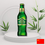 Piwo tsingtao 1903 chińskie jasny lager lekko chmielowe z ryżem  5% 330ml