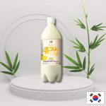 Wino na ryżu koreańskie makgeolli o smaku yuzu słodkie mleczne 3% 750ml