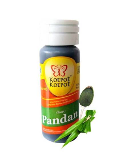 Pandan pasta ekstrakt naturalny aromat zielony o smaku orzechowym słodkim do mochi ciast wanilia azjatycka 25ml