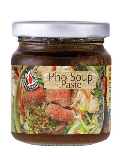 Pasta do Bulionu Pho Wietnamskiej Zupy Kuchnia Azjatycka Beef Flying Goose 195g