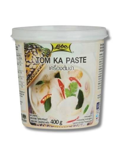 Pasta do Zupy Tom Ka Tajlandzkiej Przyprawa Azjatycka Kuchnie Świata Lobo 400gg