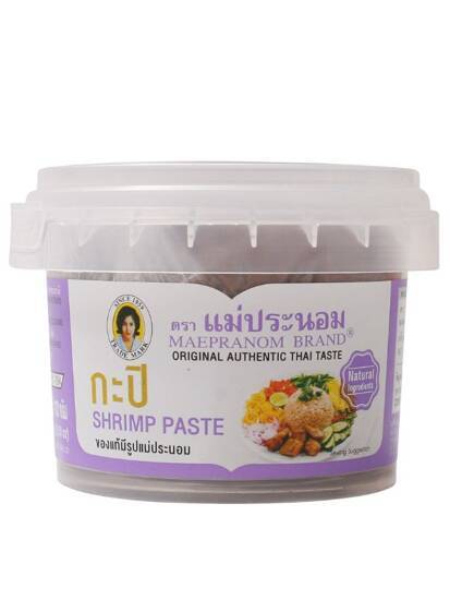 Pasta z Krewetek Rybna Shrimp Paste Tajlandia Bez Konserwantów Bez Barwników MAEPRANOM 100g